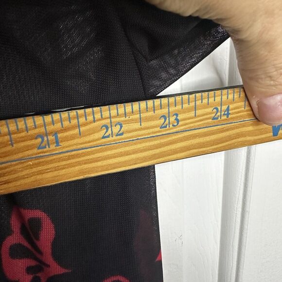 Chicos Caftan Cardigan Open Front Top Sz 3 16 USA - Picture 6 of 7